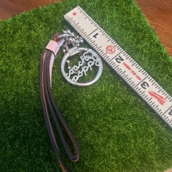 Coach Poppy Keychain Vintage Pink Handbag Handtag Coach - Picture 4 of 4